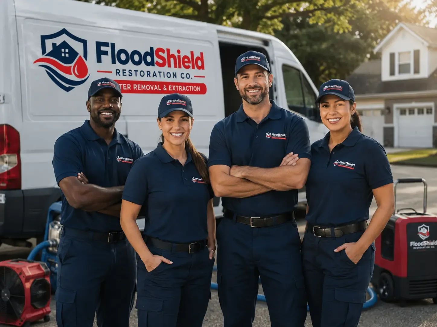 Flood Damage Restoration company in Harrison Valley, PA